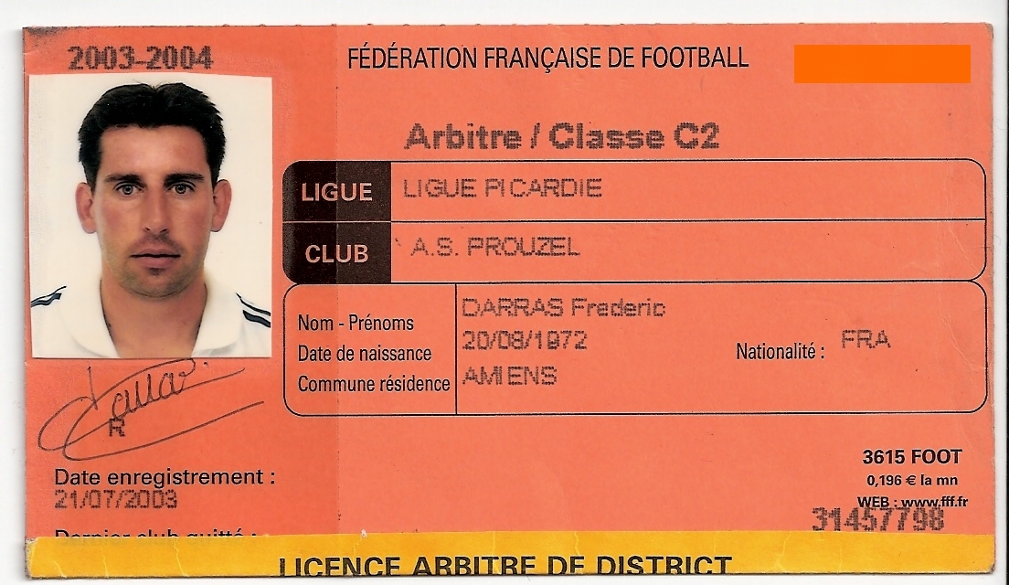 Licence fred 2003.2004